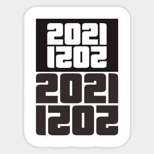 Happy New Year 2021 Sticker